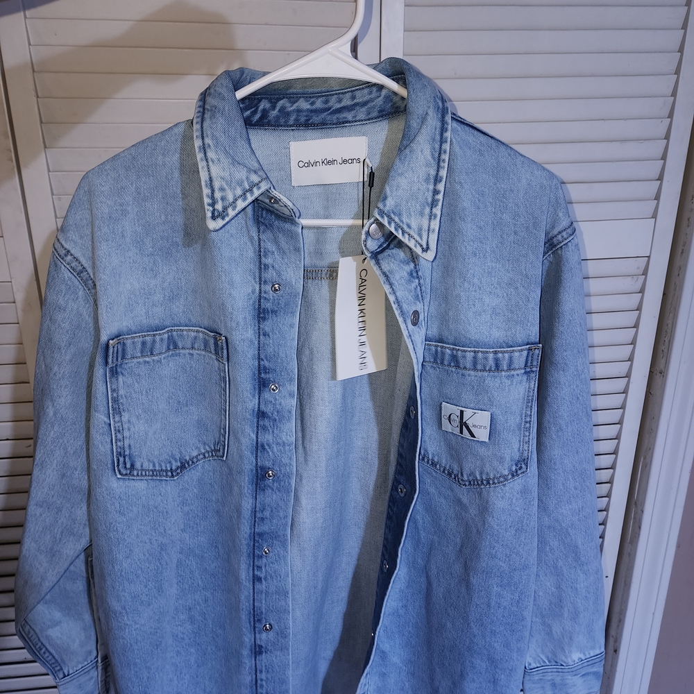 Calvin Klein Light Blue Denim Jacket